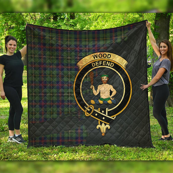 Wood Modern Tartan Crest Premium Quilt Oldest Style