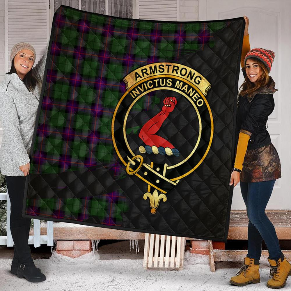 Armstrong Modern Tartan Crest Premium Quilt Oldest Style