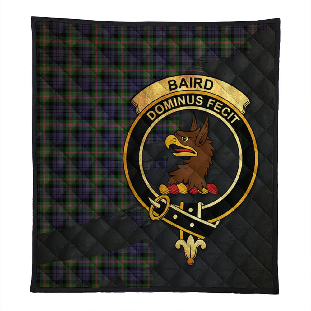 Baird Modern Tartan Crest Premium Quilt Oldest Style