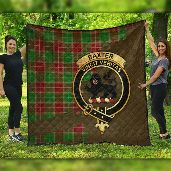 Baxter Tartan Crest Premium Quilt Oldest Style