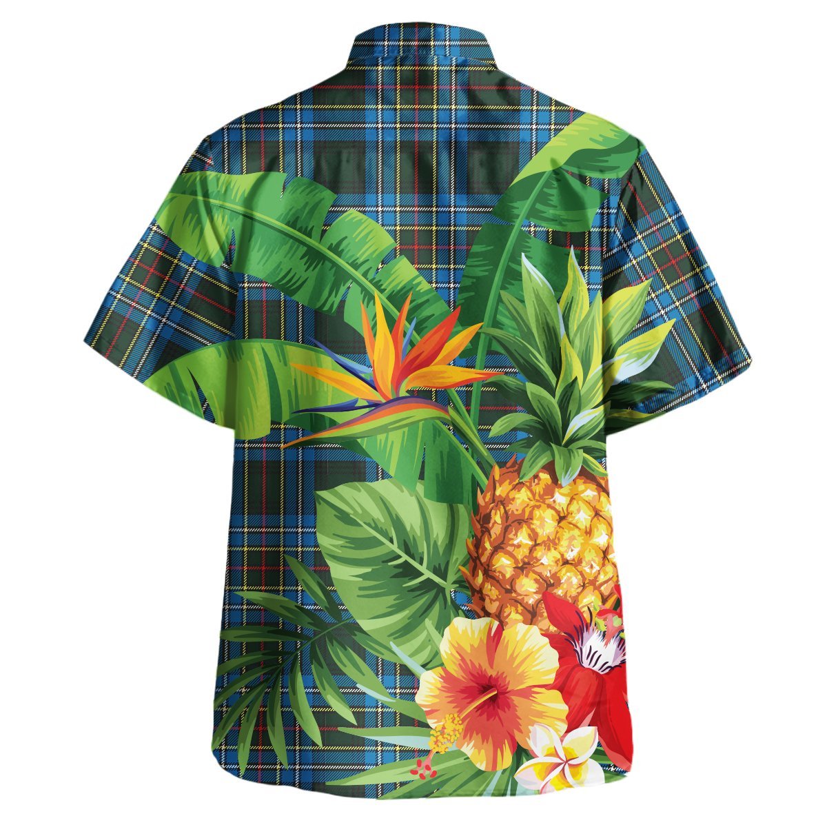 Scottish Tartan Cockburn Modern Clan Hawaiian Shirt New Style