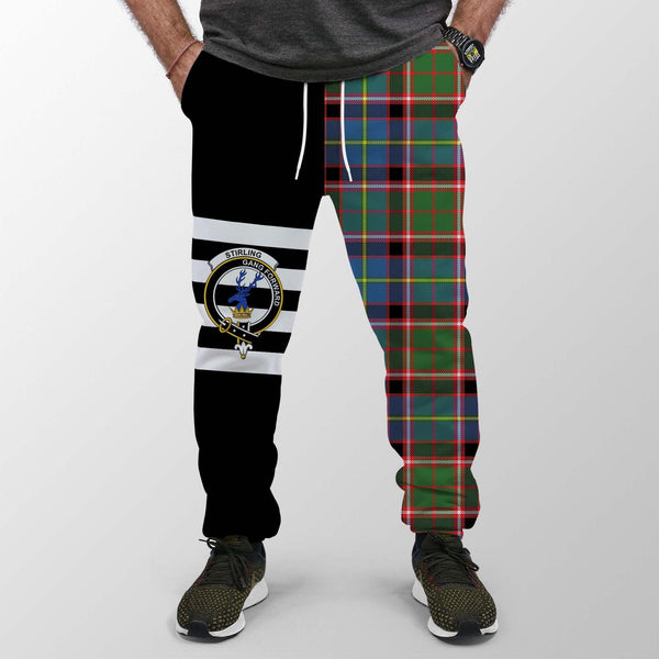 Stirling (of Cadder-Present Chief) Tartan Sweatpant Badge Mix Half Style