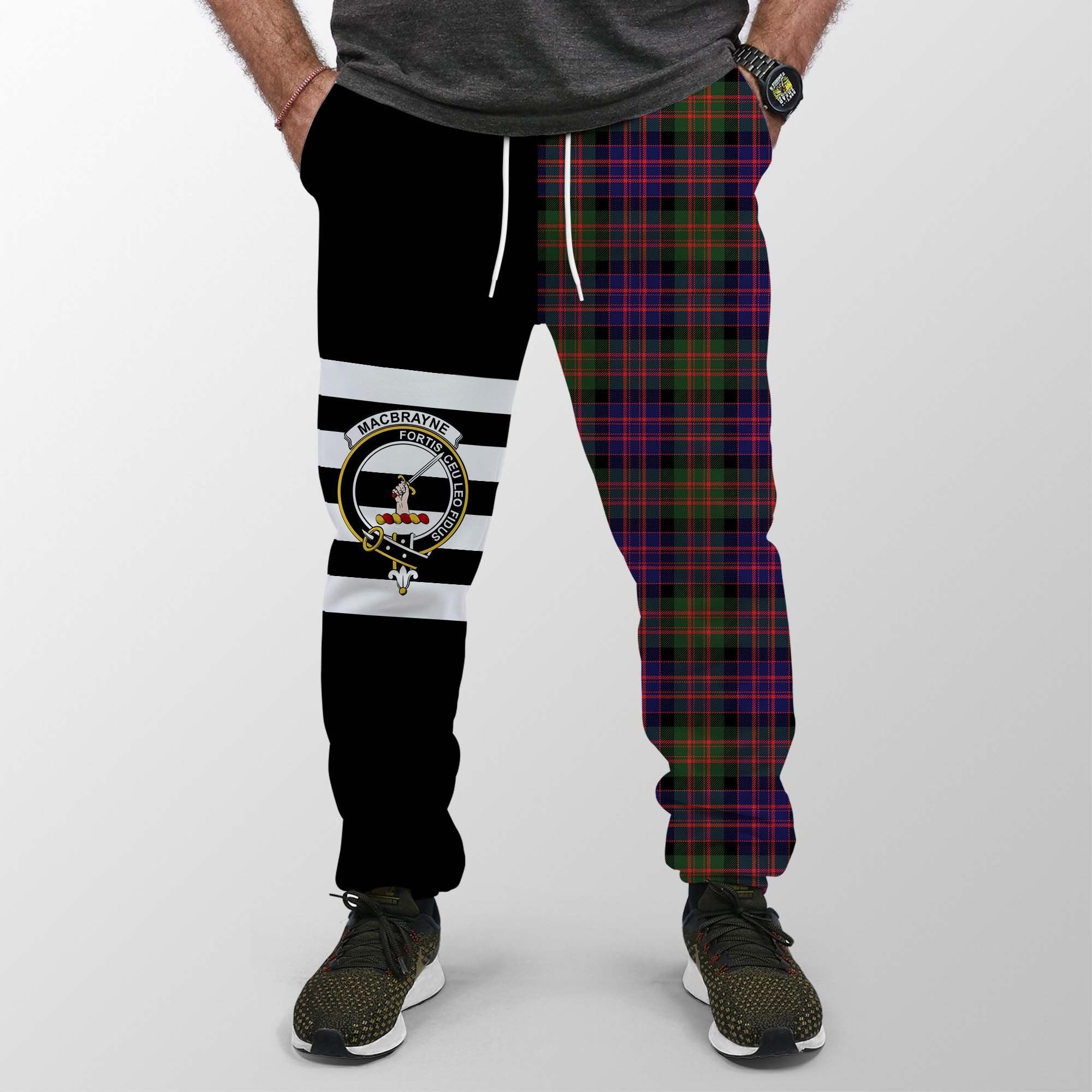 MacBrayne Tartan Sweatpant Badge Mix Half Style