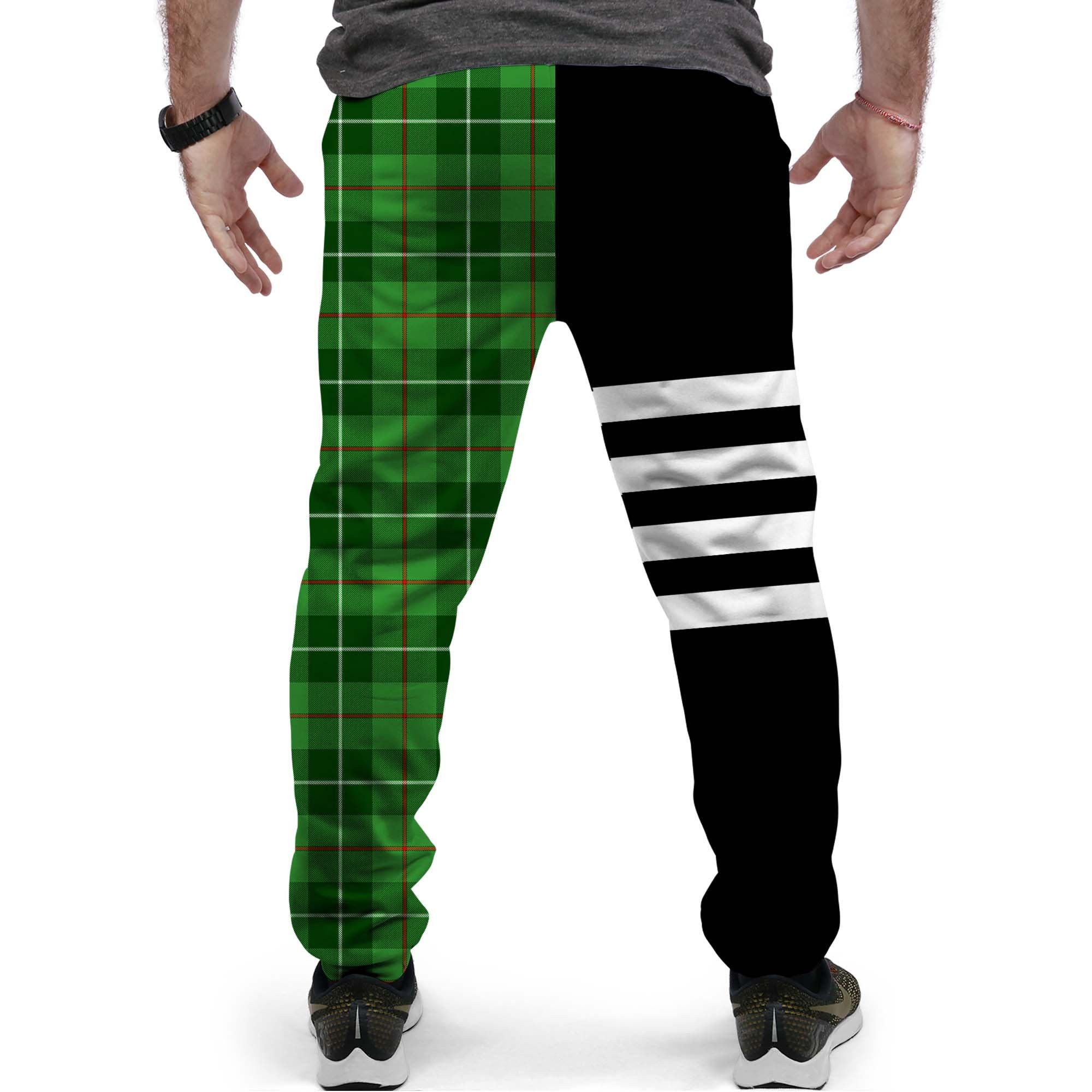 Clephane (or Clephan) Tartan Sweatpant Badge Mix Half Style