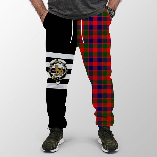 Gow (or McGouan) Tartan Sweatpant Badge Mix Half Style