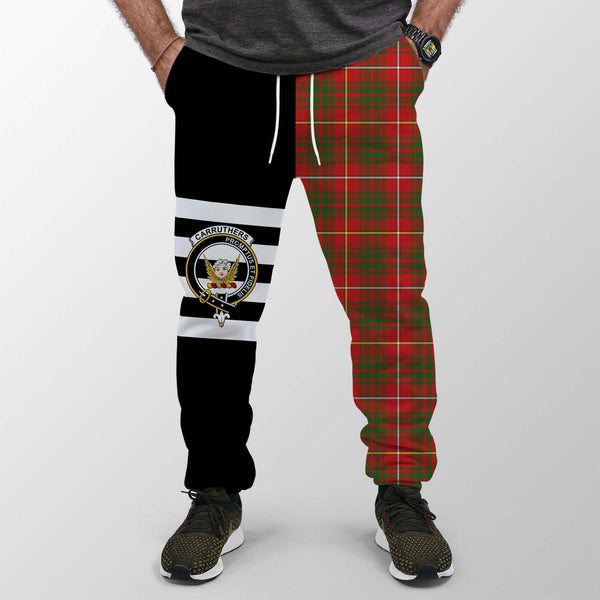 Carruthers Tartan Sweatpant Badge Mix Half Style