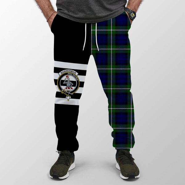 Bannerman Tartan Sweatpant Badge Mix Half Style