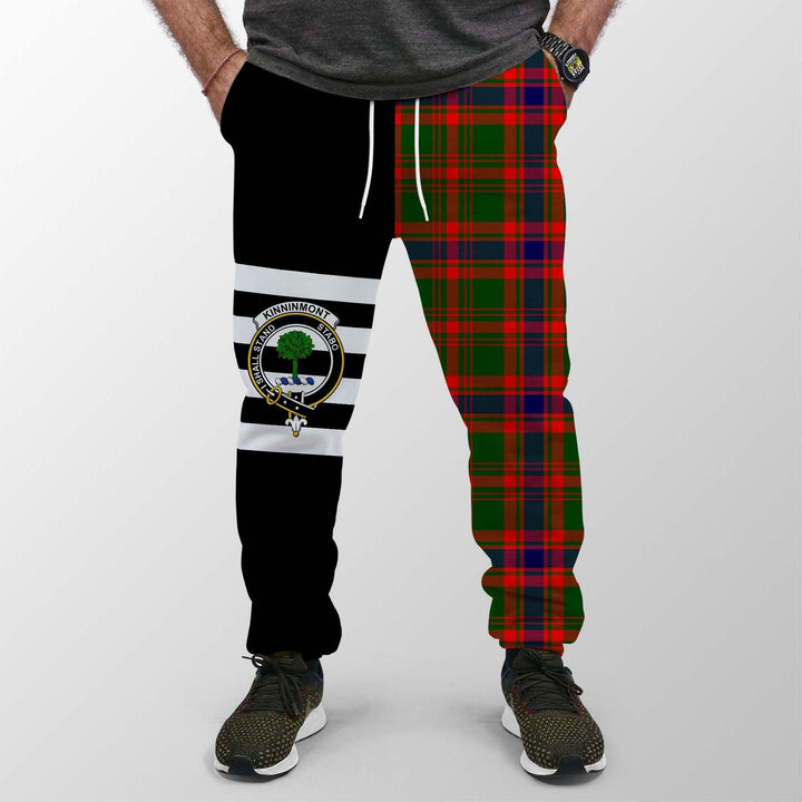 Kinninmont Tartan Sweatpant Badge Mix Half Style