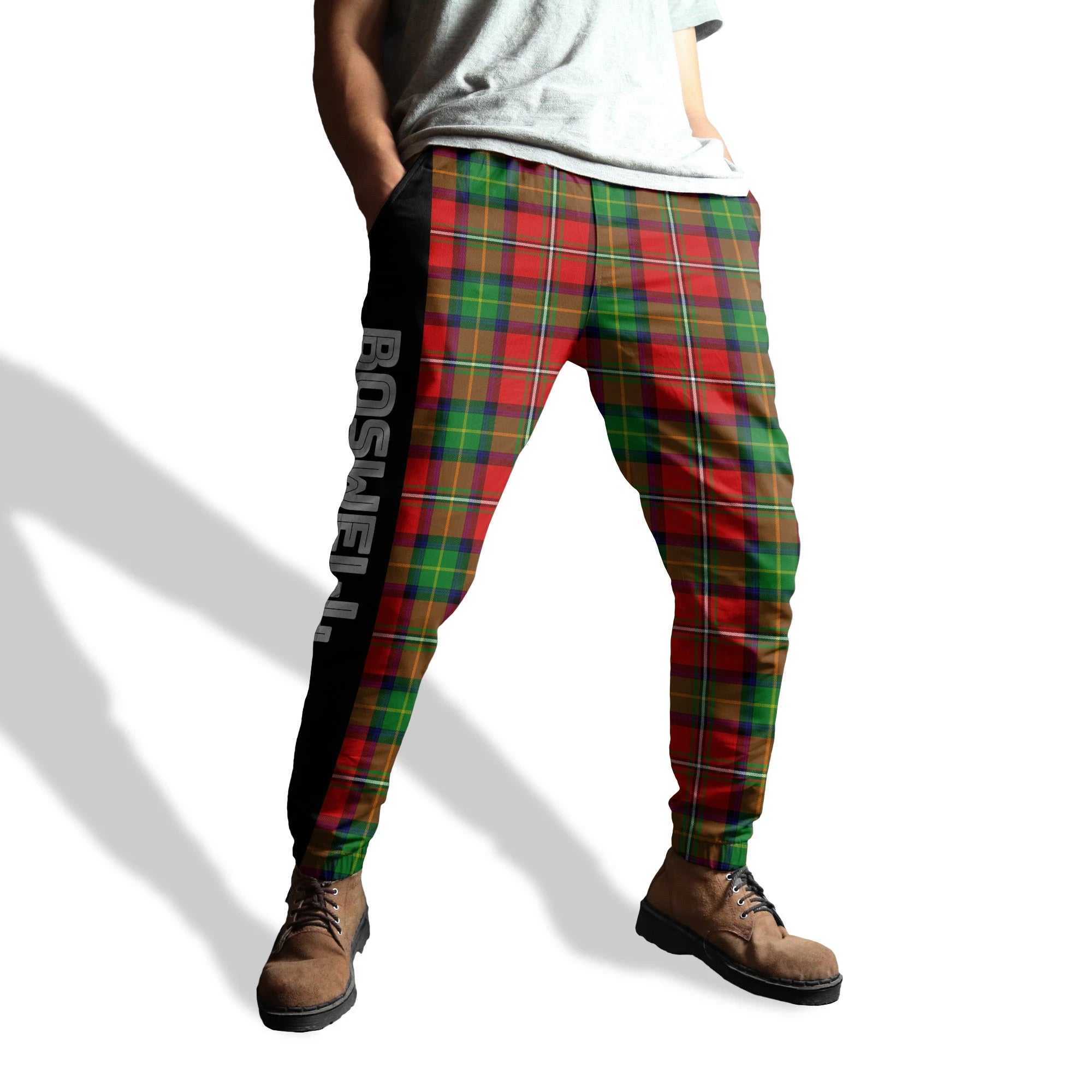 Boyd Tartan Sweatpants All Over Print Style