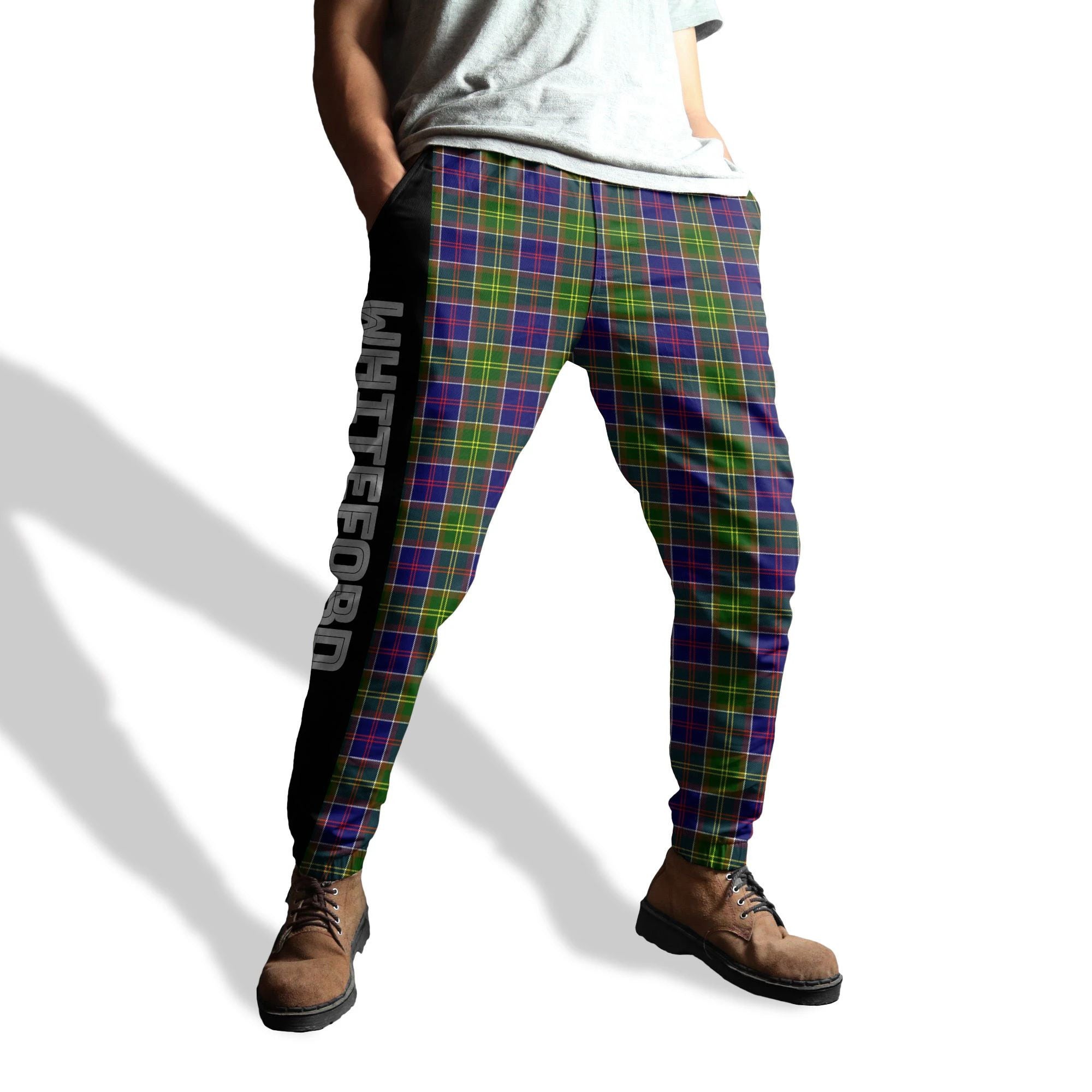 Whiteford Tartan Sweatpants All Over Print Style