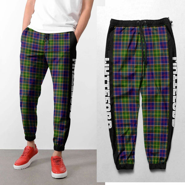 Whiteford Tartan Sweatpants All Over Print Style