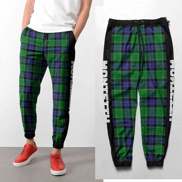 Monteith Tartan Sweatpants All Over Print Style