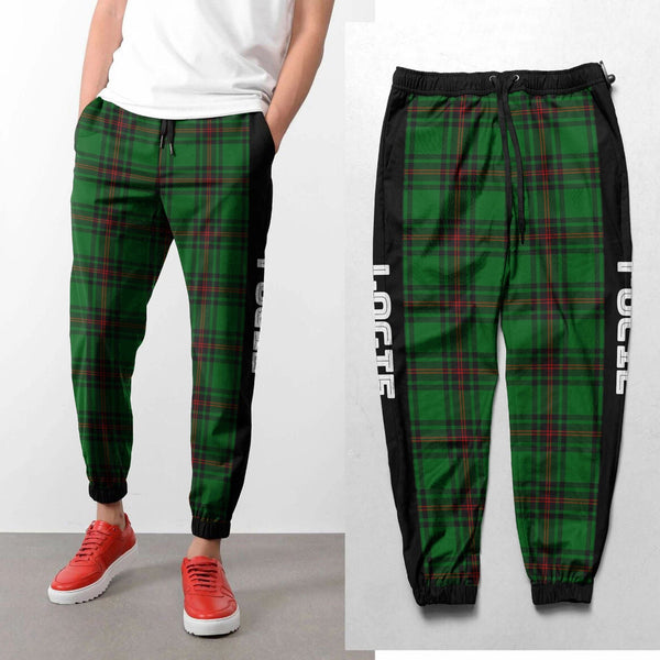 Logie Tartan Sweatpants All Over Print Style