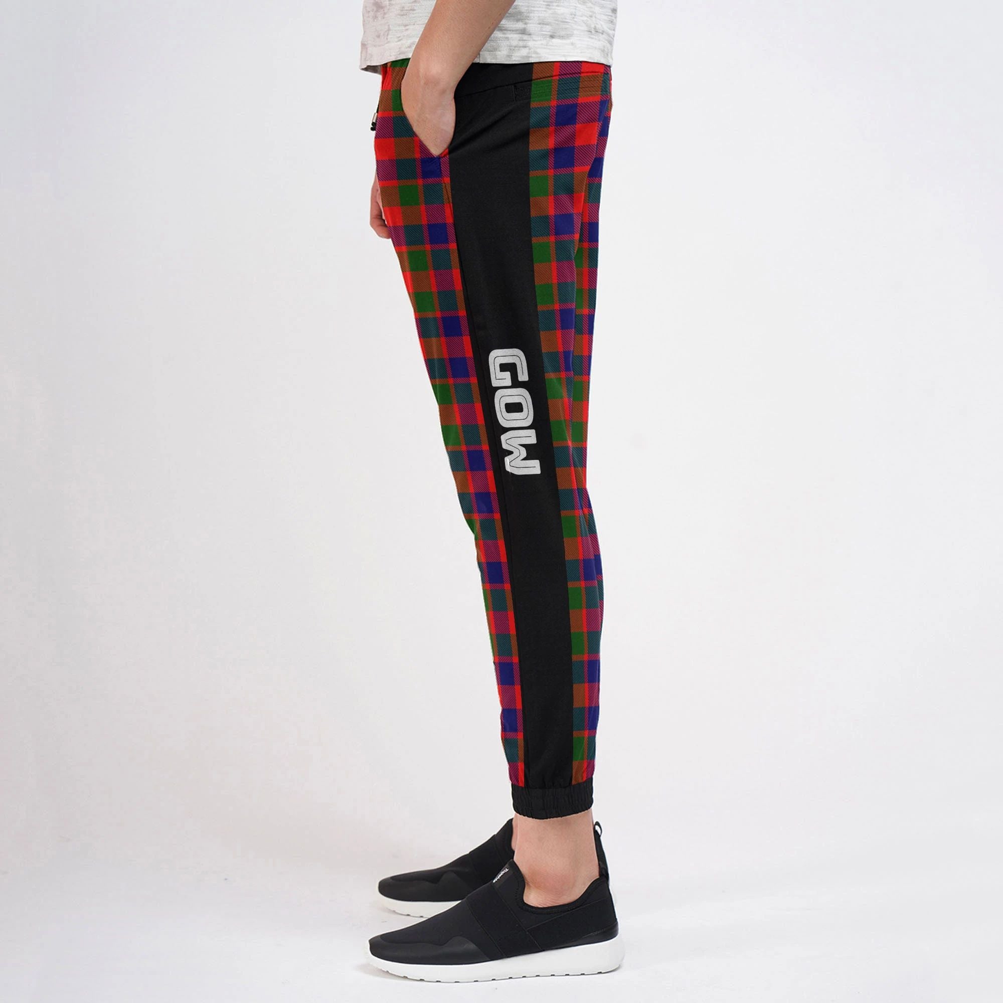 Gow (of Skeoch) Tartan Sweatpants All Over Print Style