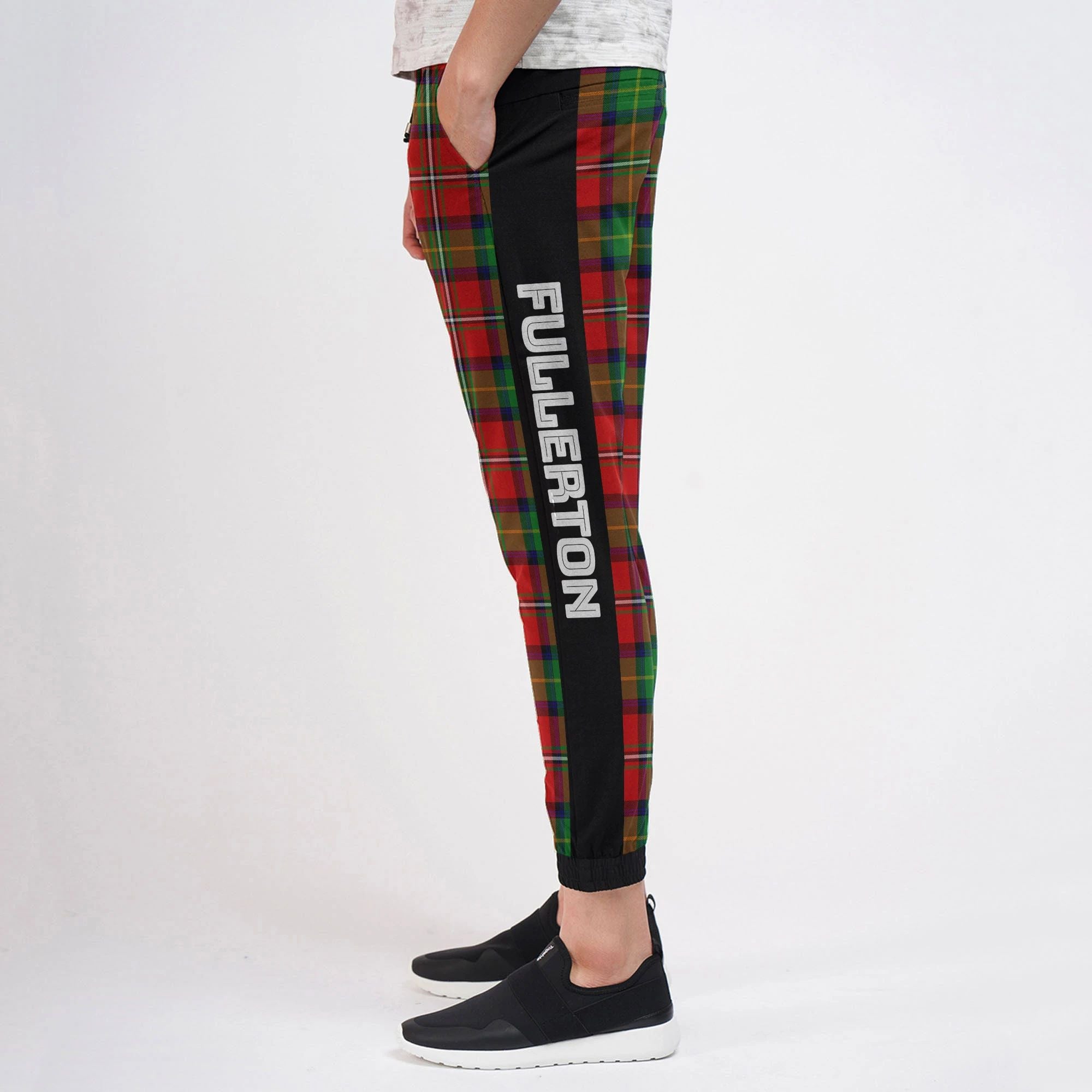 Fullerton Tartan Sweatpants All Over Print Style