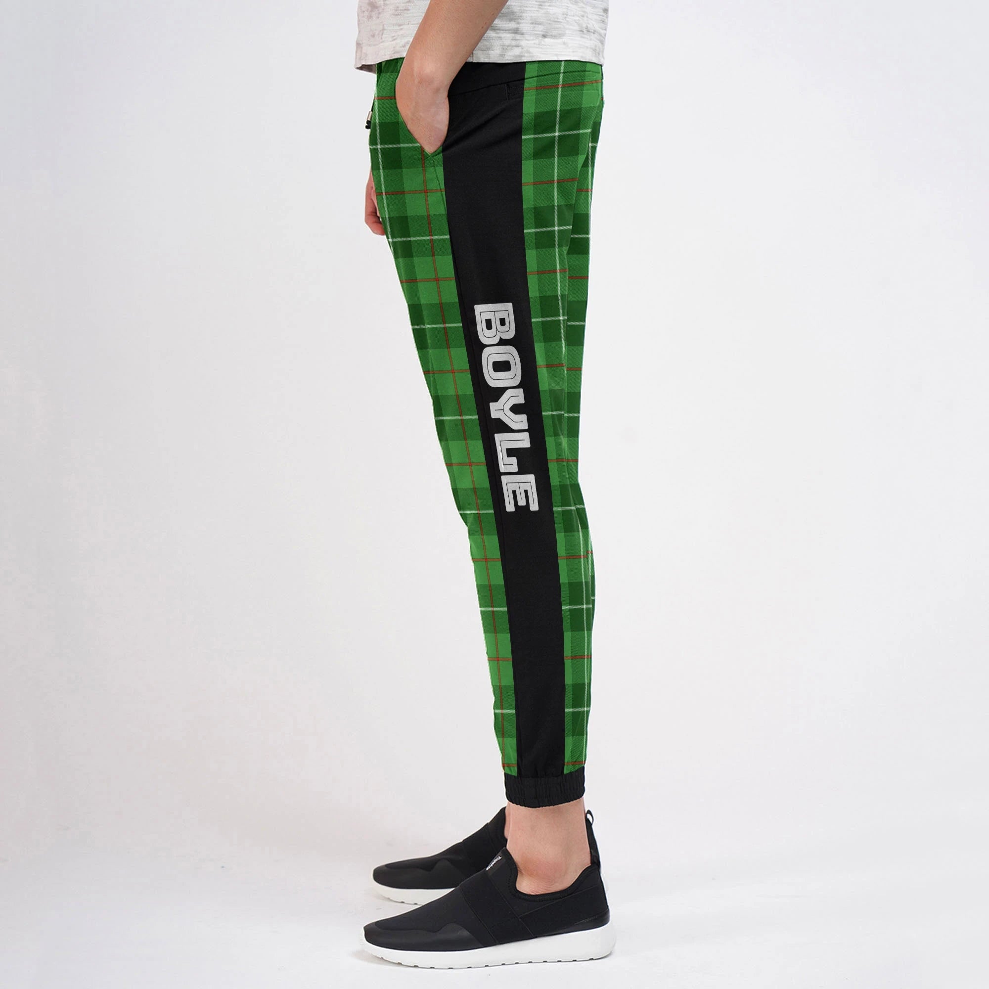 Boyle Tartan Sweatpants All Over Print Style