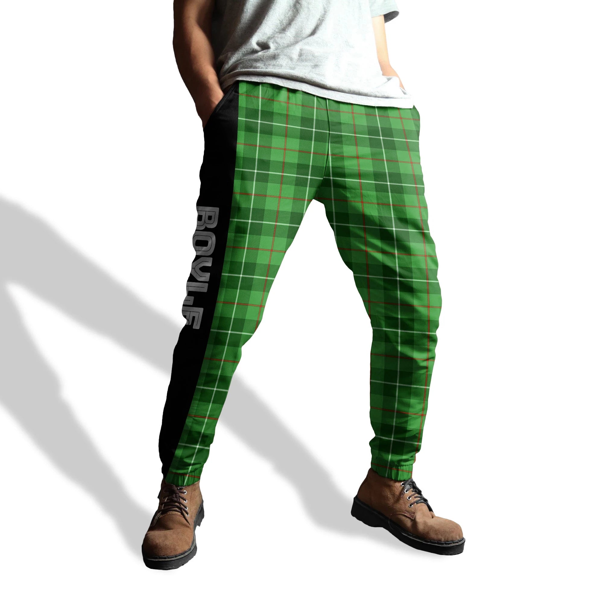 Boyle Tartan Sweatpants All Over Print Style