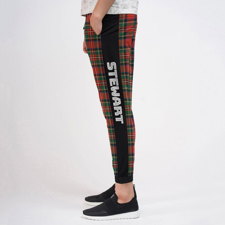 Stewart (High Stewards) Tartan Sweatpants All Over Print Style
