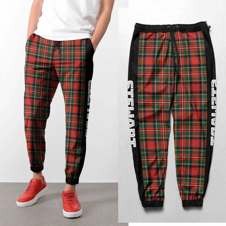 Stewart (High Stewards) Tartan Sweatpants All Over Print Style
