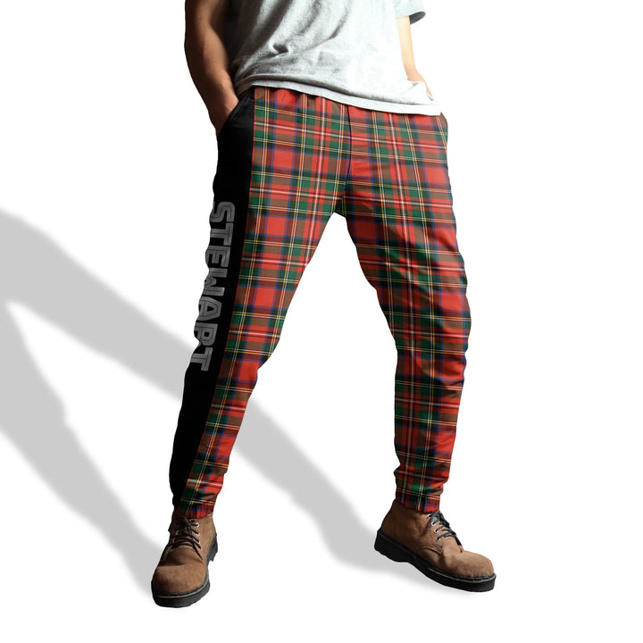 Stewart (High Stewards) Tartan Sweatpants All Over Print Style