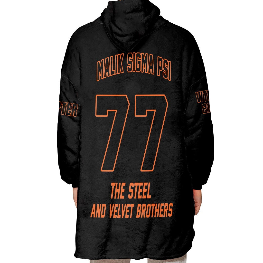 (Custom) Blanket Hoodie - Malik Sigma Psi Snug Hoodie