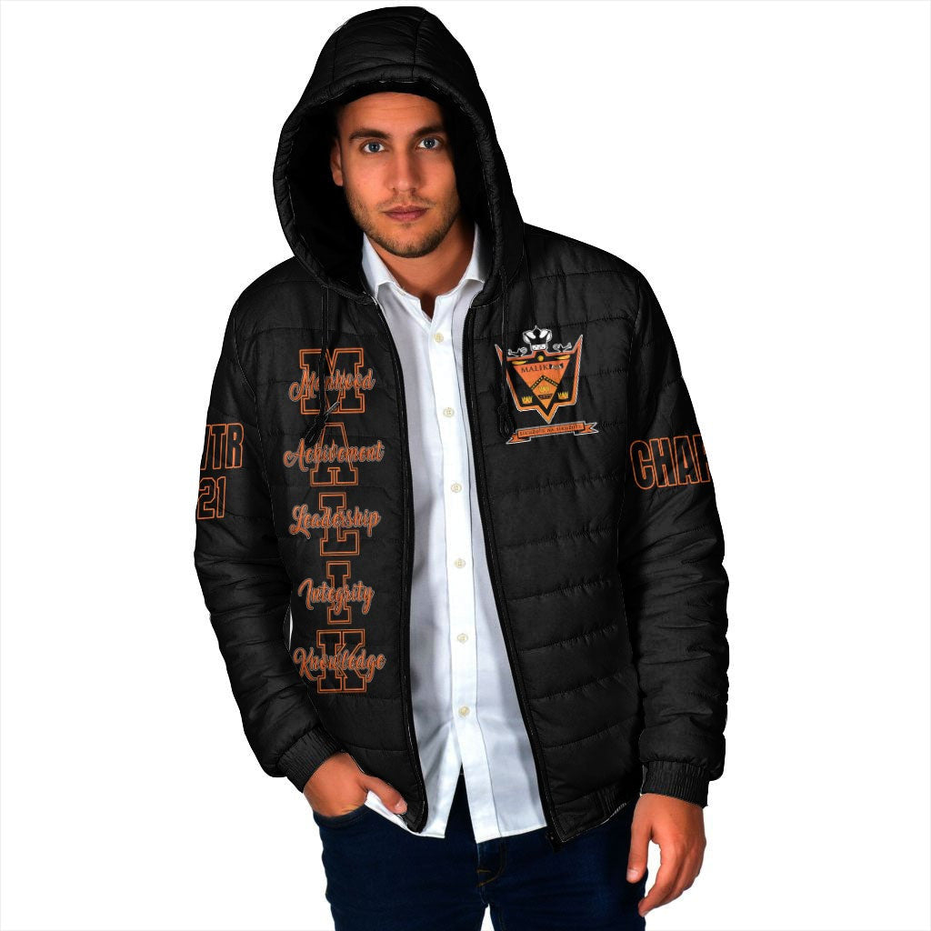 Jacket - Malik Sigma Psi Padded Hooded Jacket A31