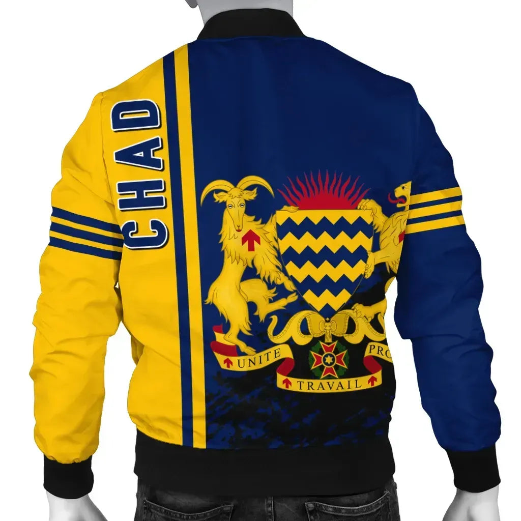 Chad Bomber Jacket Quarter Style