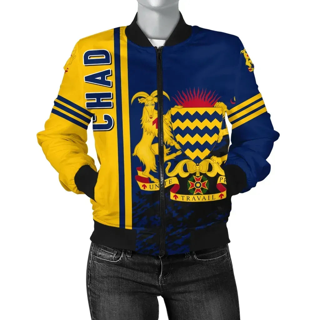 Chad Bomber Jacket Quarter Style