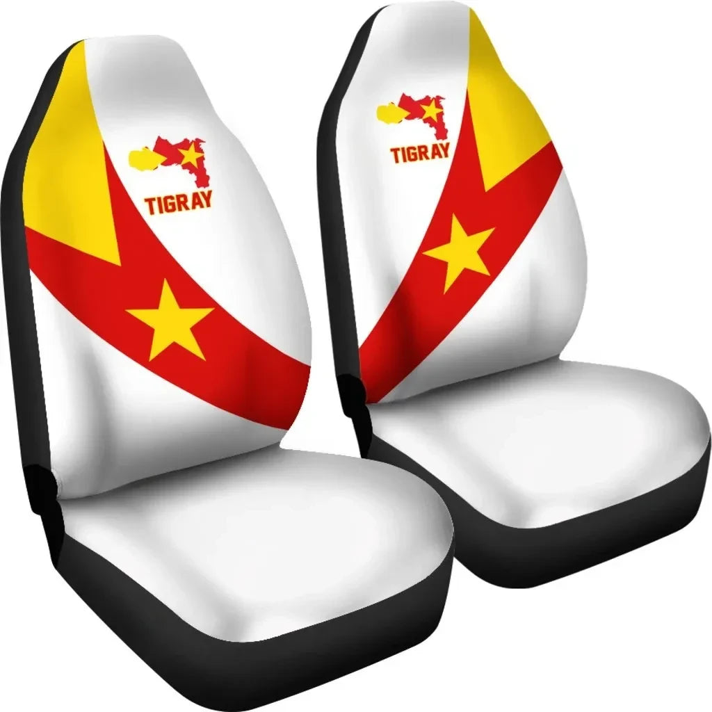 Tigray Special Flag Car Seat Covers