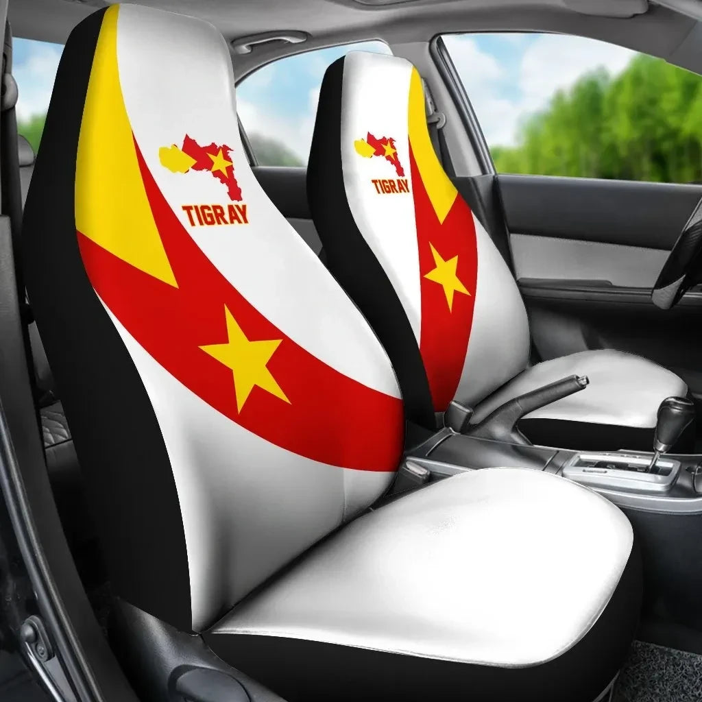 Tigray Special Flag Car Seat Covers