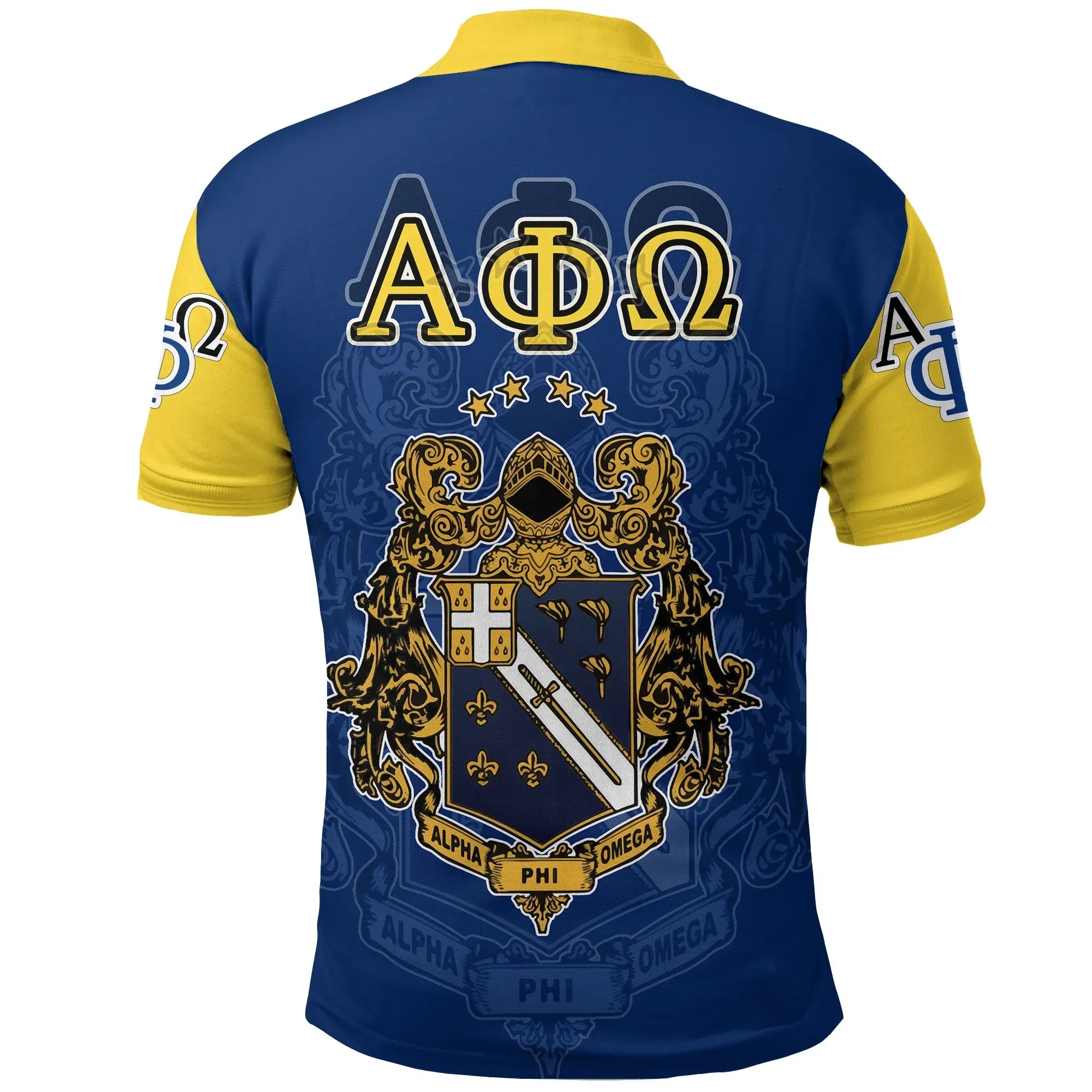 Polo - Alpha Phi Omega Royal Blue Polo Shirt