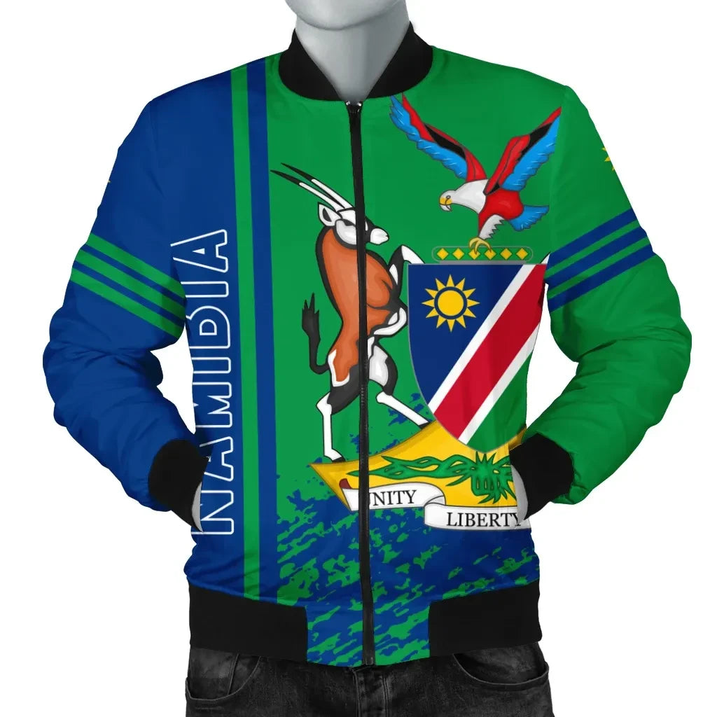 Namibia Bomber Jacket Quarter Style