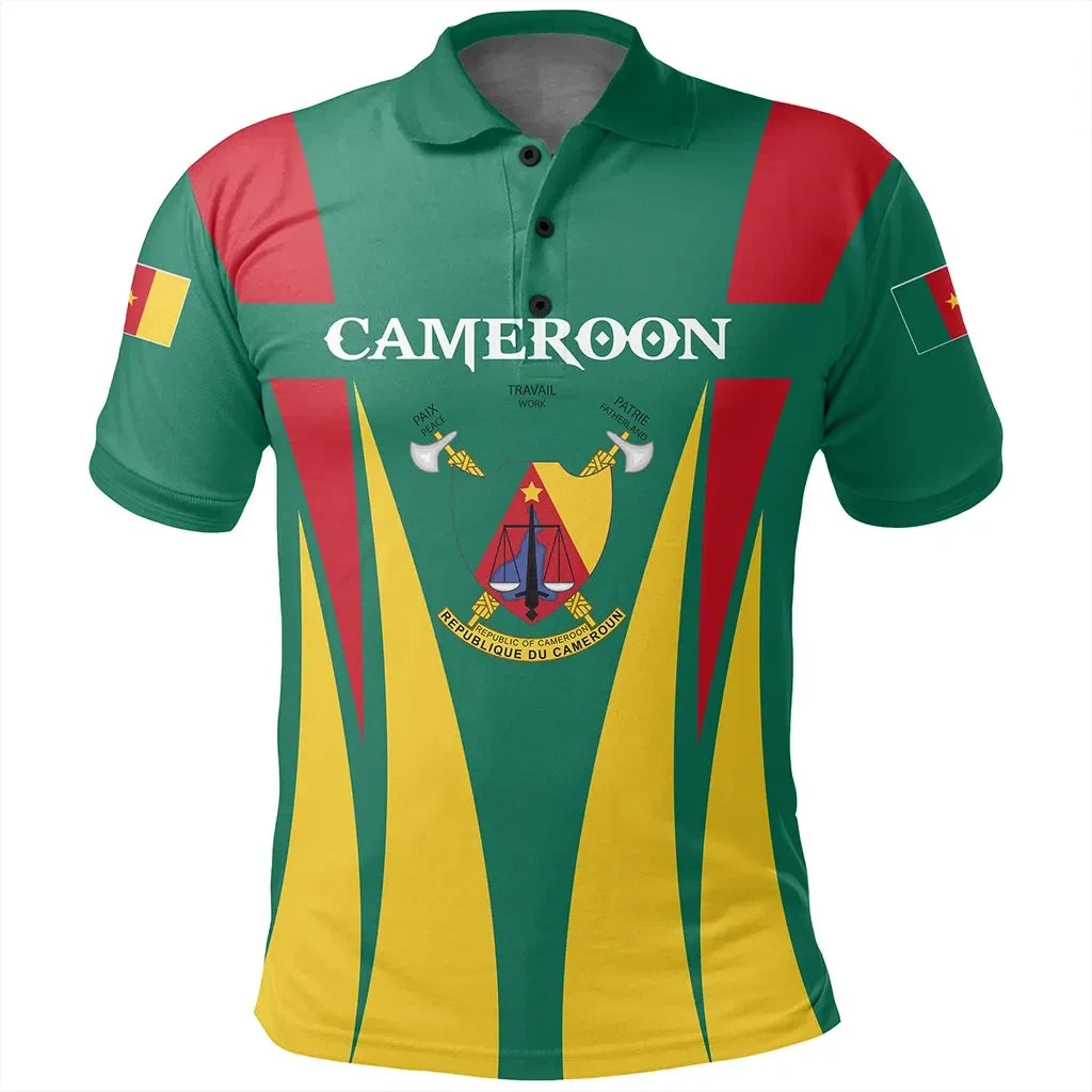 Cameroon Polo Shirt Apex Style