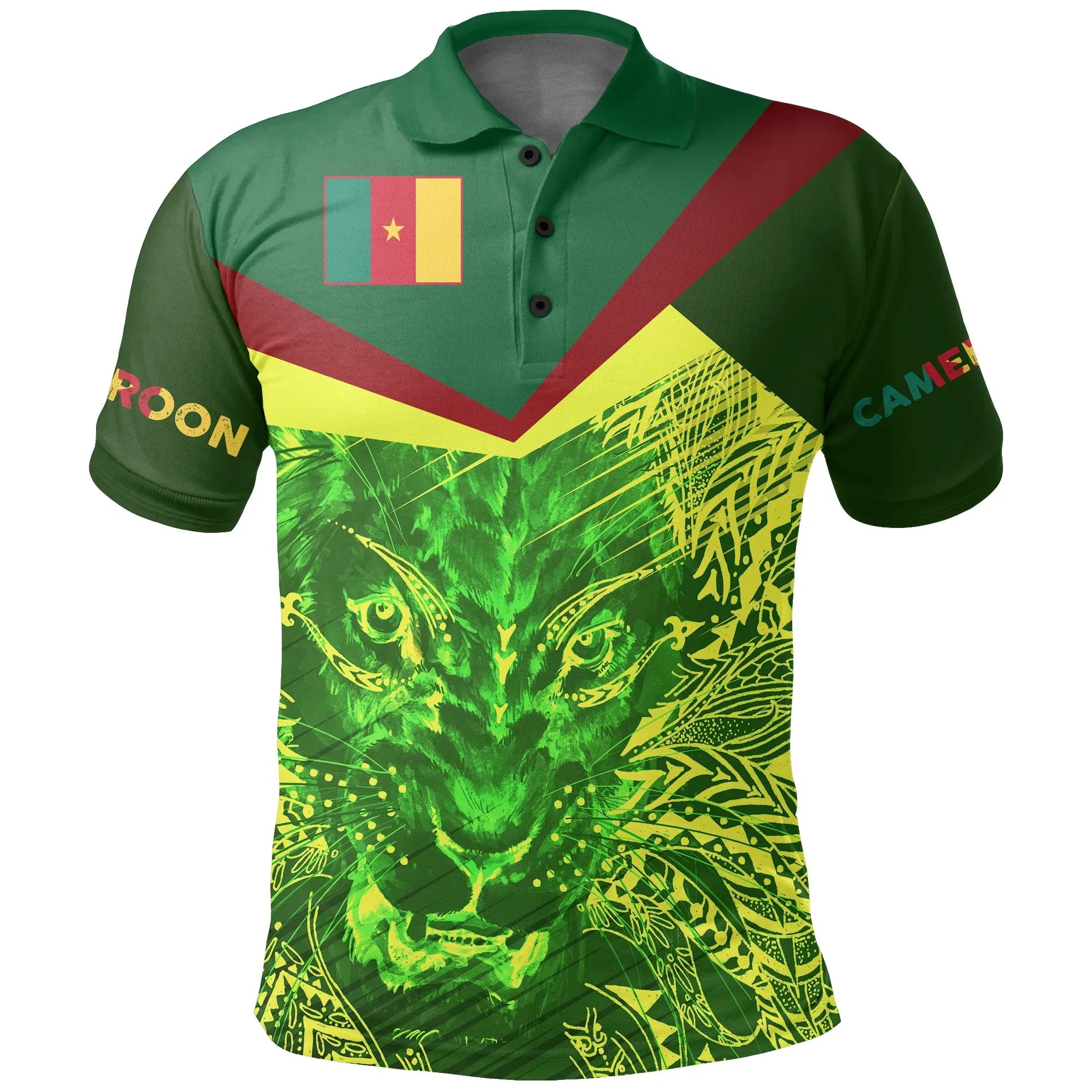 Cameroon Lion Polo Shirt