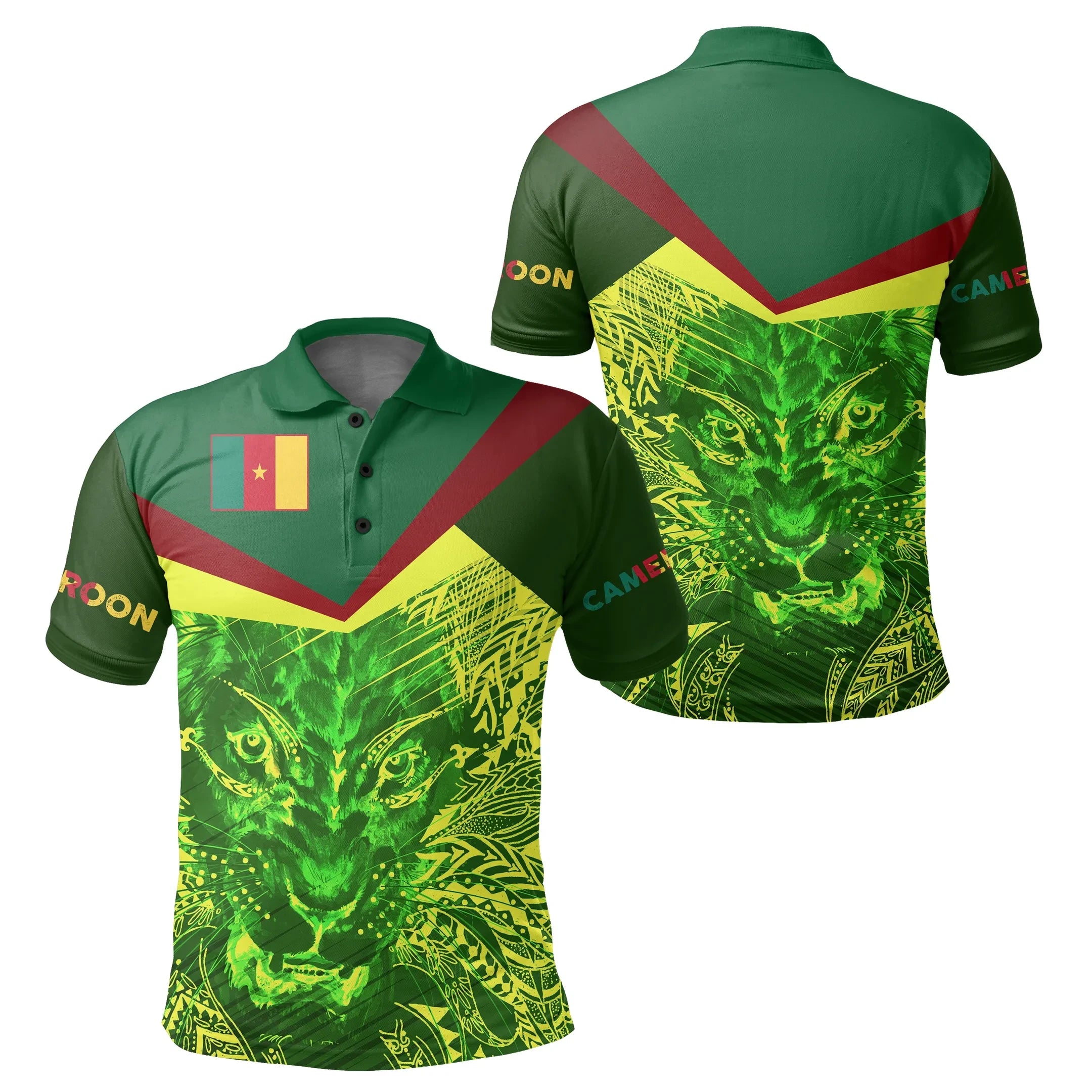 Cameroon Lion Polo Shirt