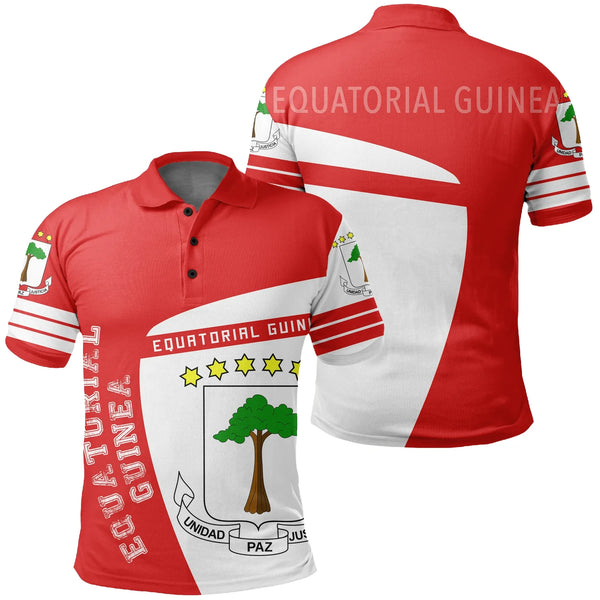 Equatorial Guinea Polo Shirt Sport Premium