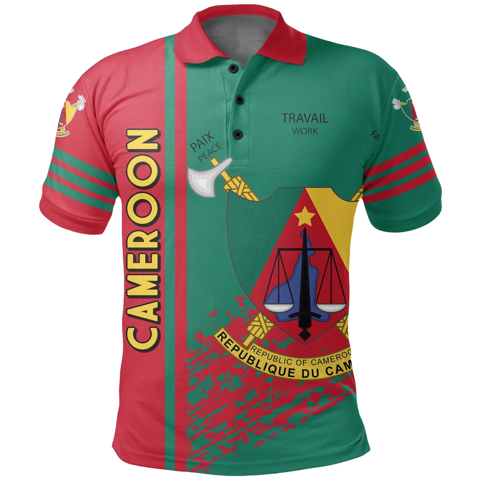 Cameroon Quarter Style Polo Shirt