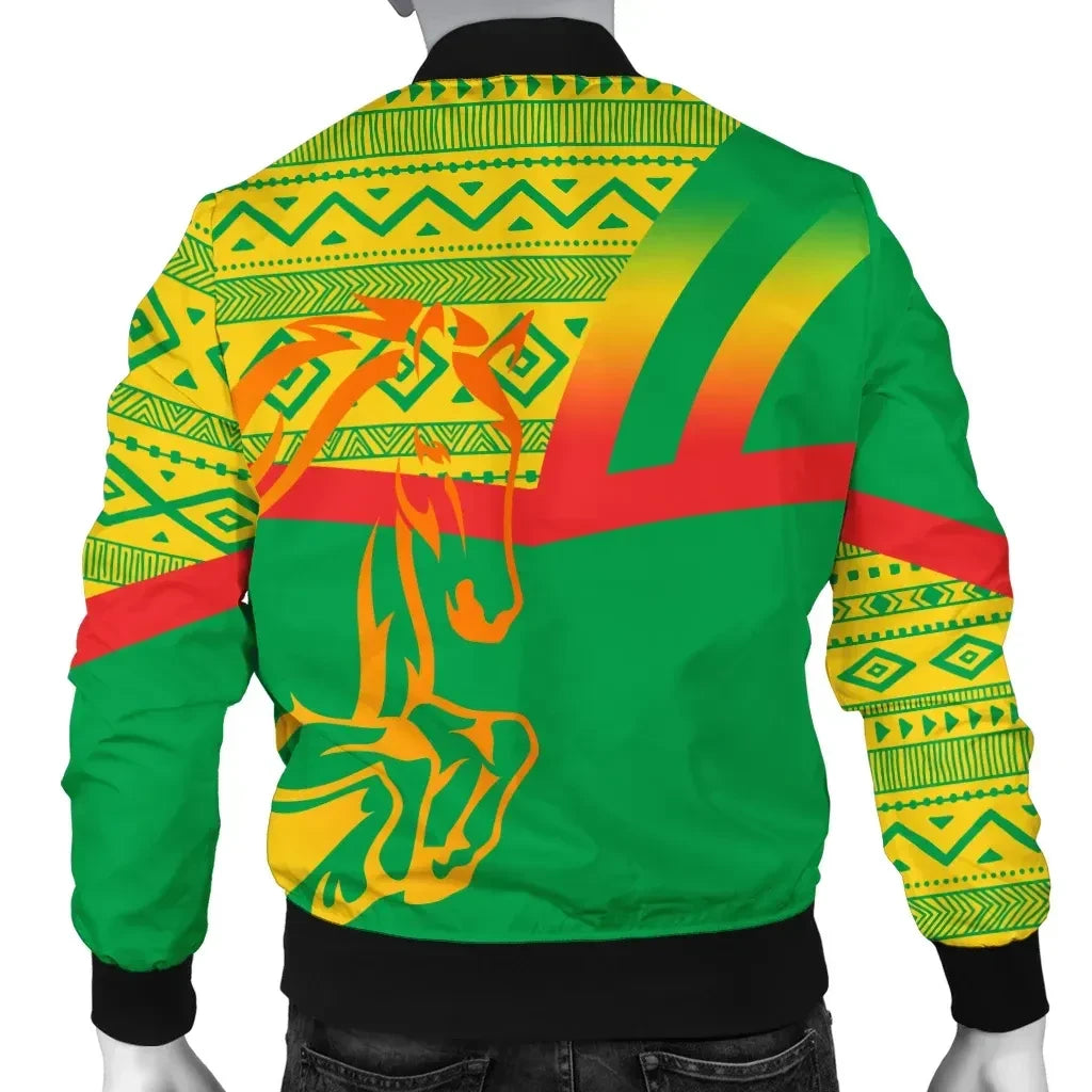 Burkina Faso Tribal Burkindi Bomber Jacket - Prime Style