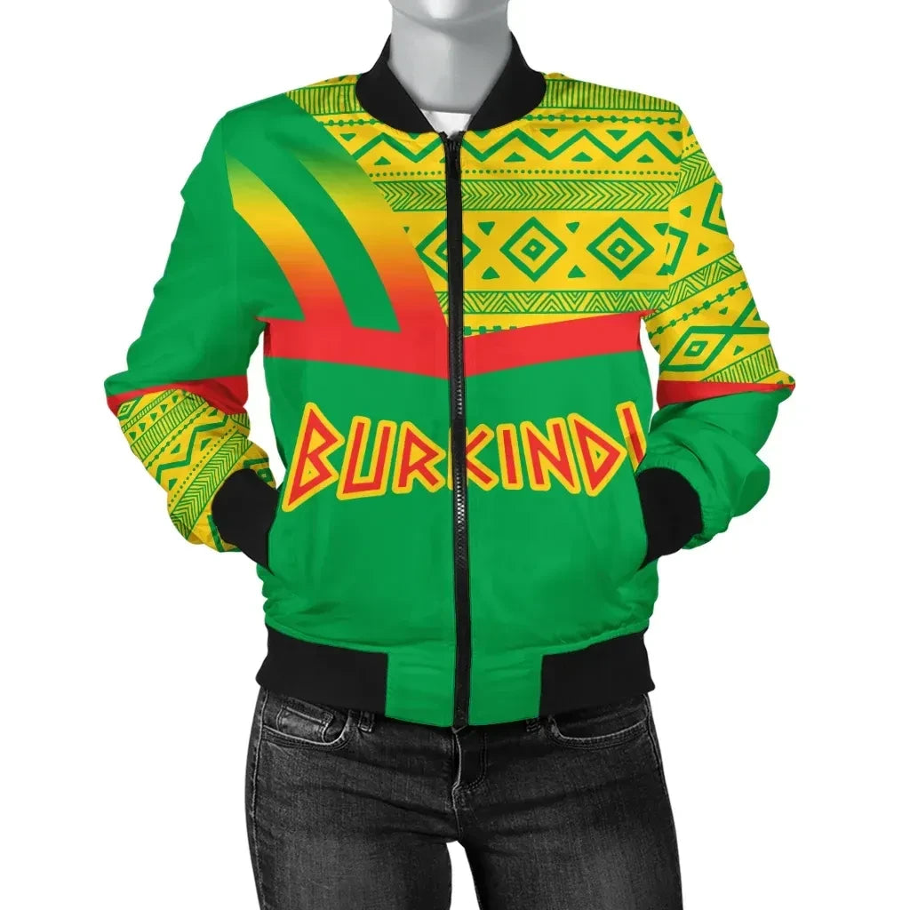 Burkina Faso Tribal Burkindi Bomber Jacket - Prime Style