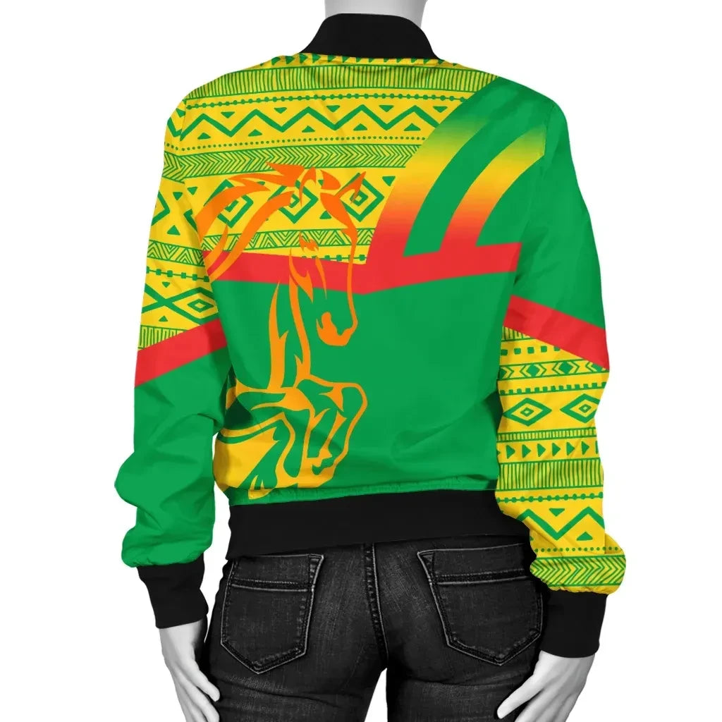 Burkina Faso Tribal Burkindi Bomber Jacket - Prime Style