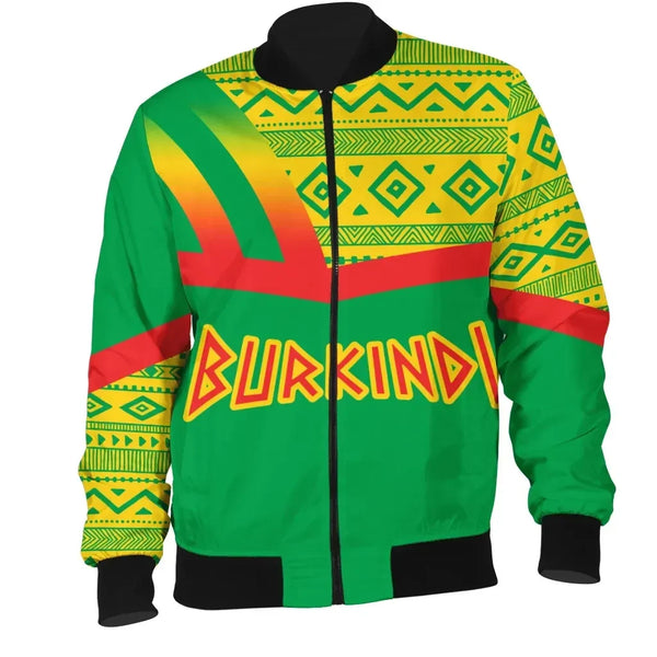 Burkina Faso Tribal Burkindi Bomber Jacket - Prime Style