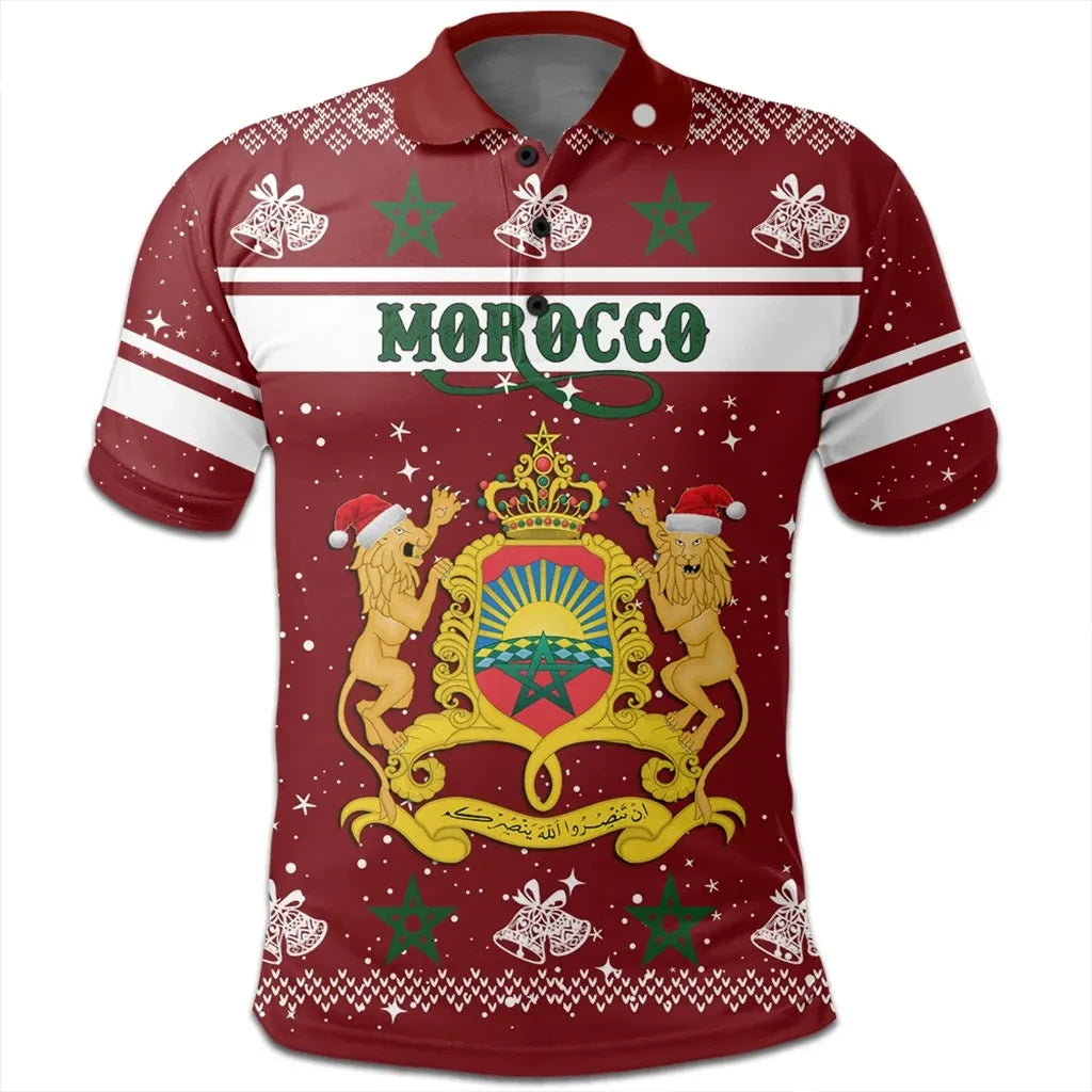 Morocco Polo Shirt Christmas