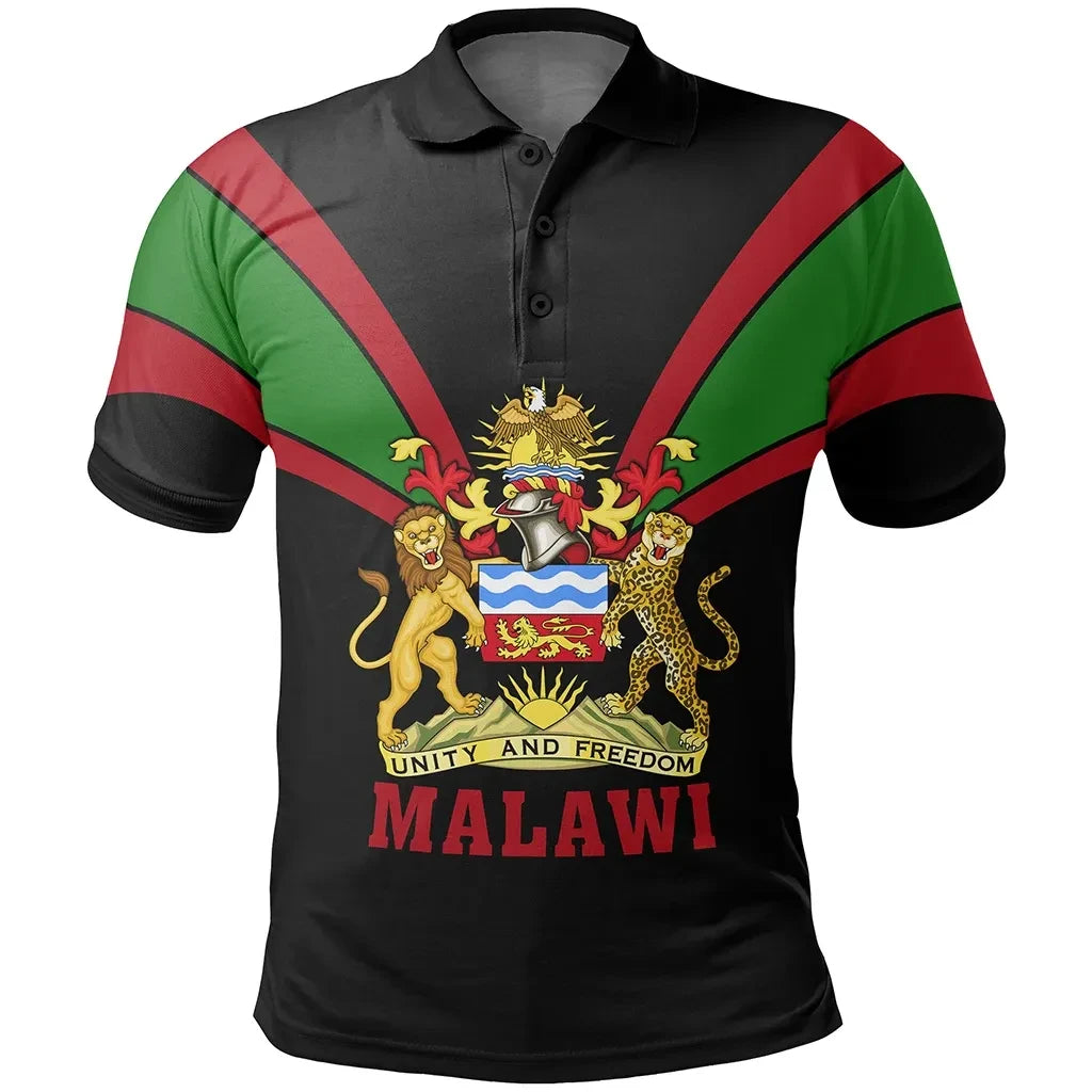 Malawi Polo Shirt Tusk Style