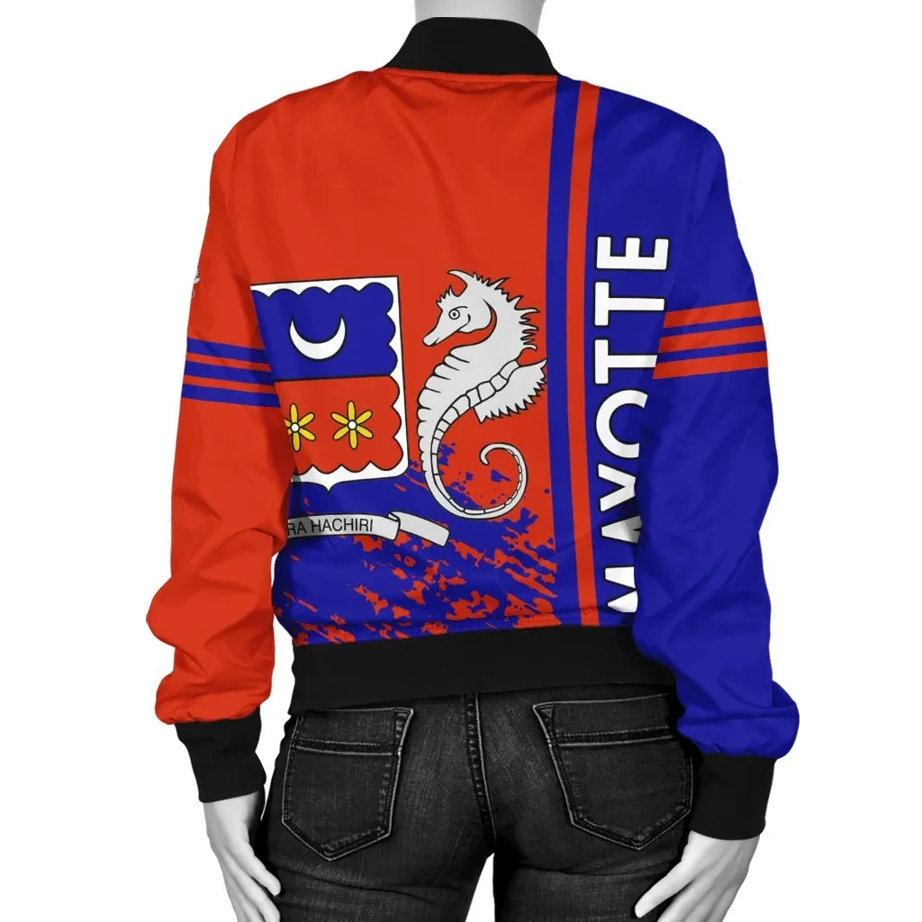 Mayotte Bomber Jacket Quarter Style