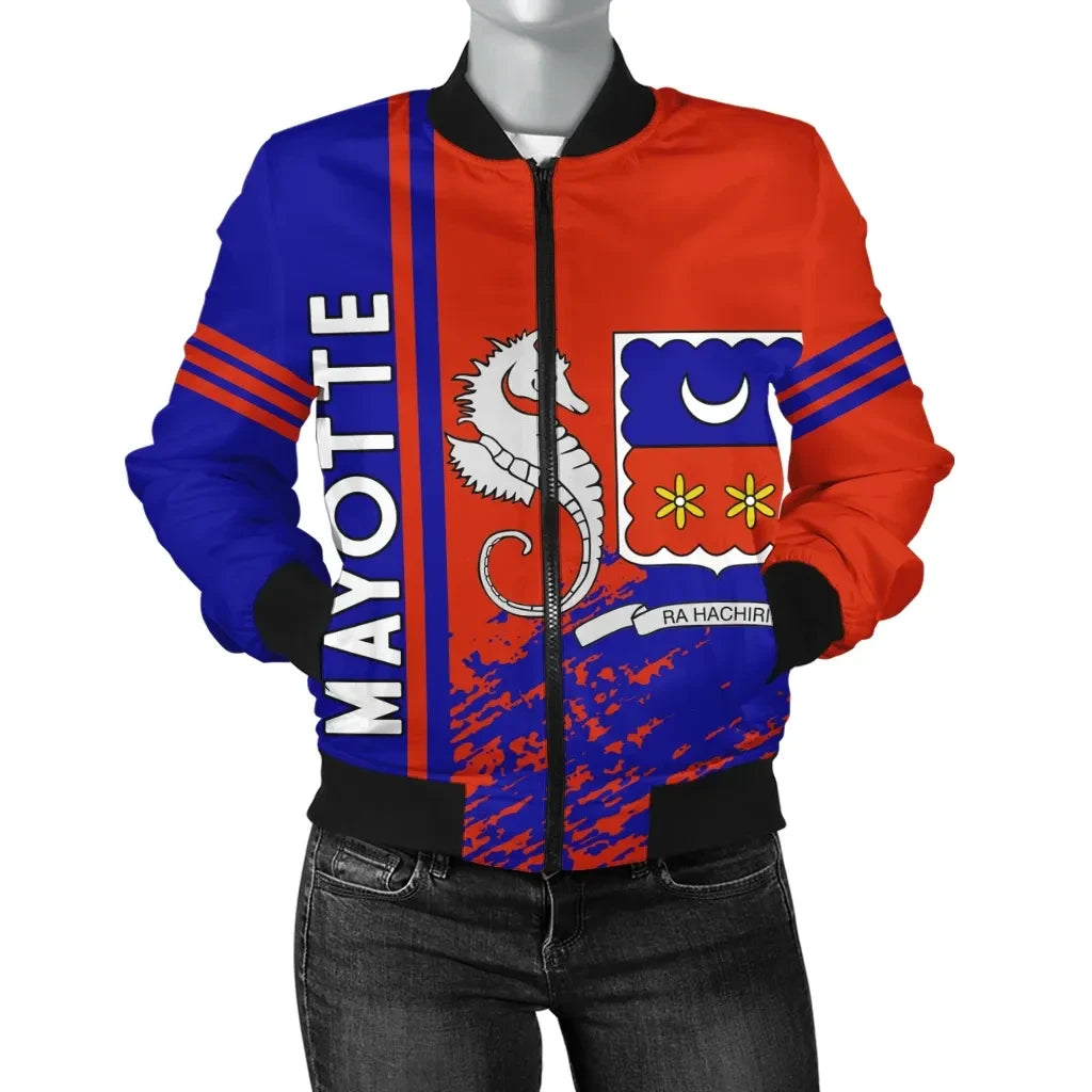 Mayotte Bomber Jacket Quarter Style