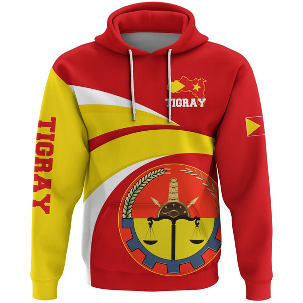 Tigray Flag Official Seal Red Pullover