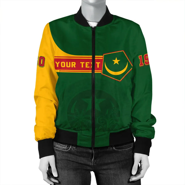 Custom Mauritania Bomber Jacket Pentagon Style