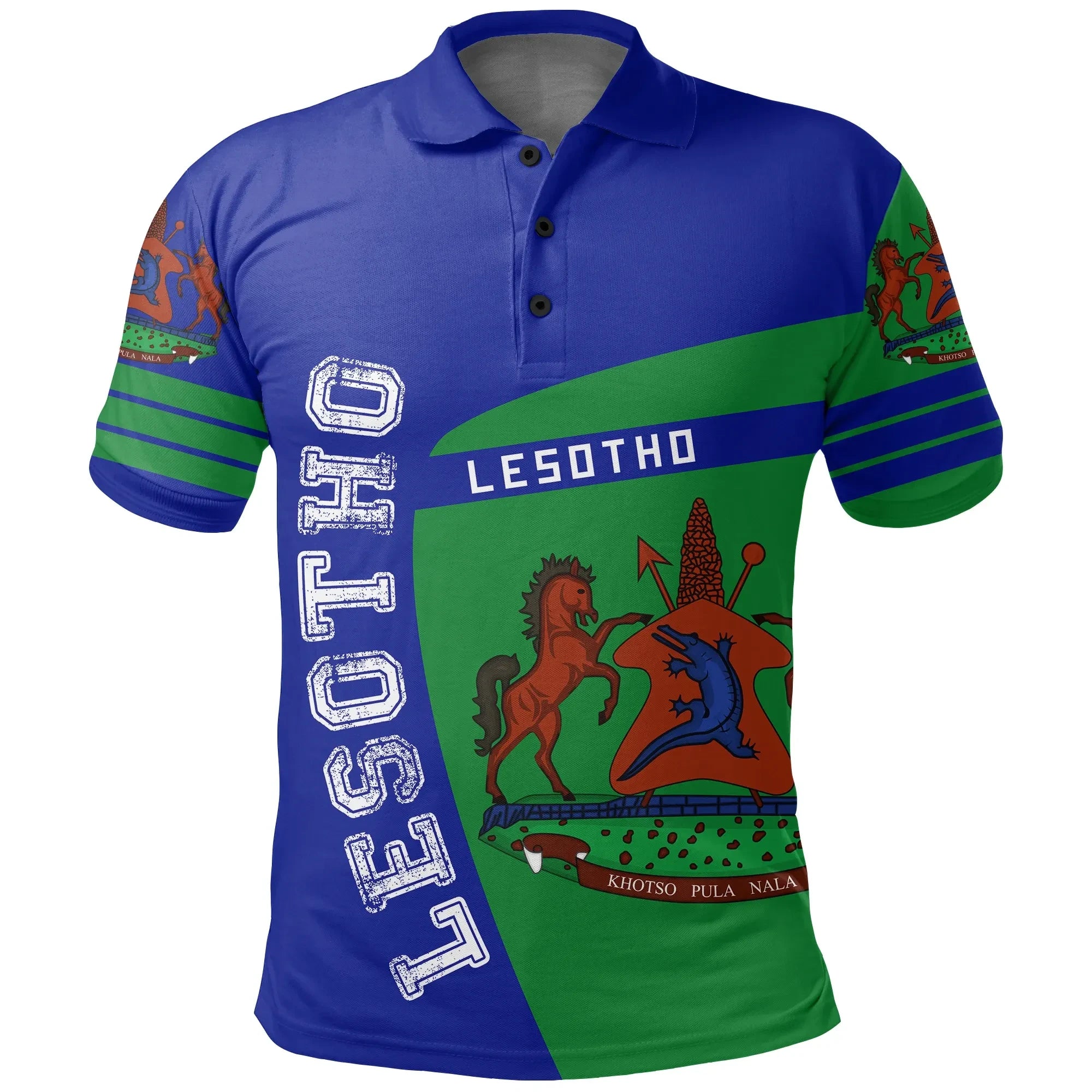 Lesotho Polo Shirt Sport Premium