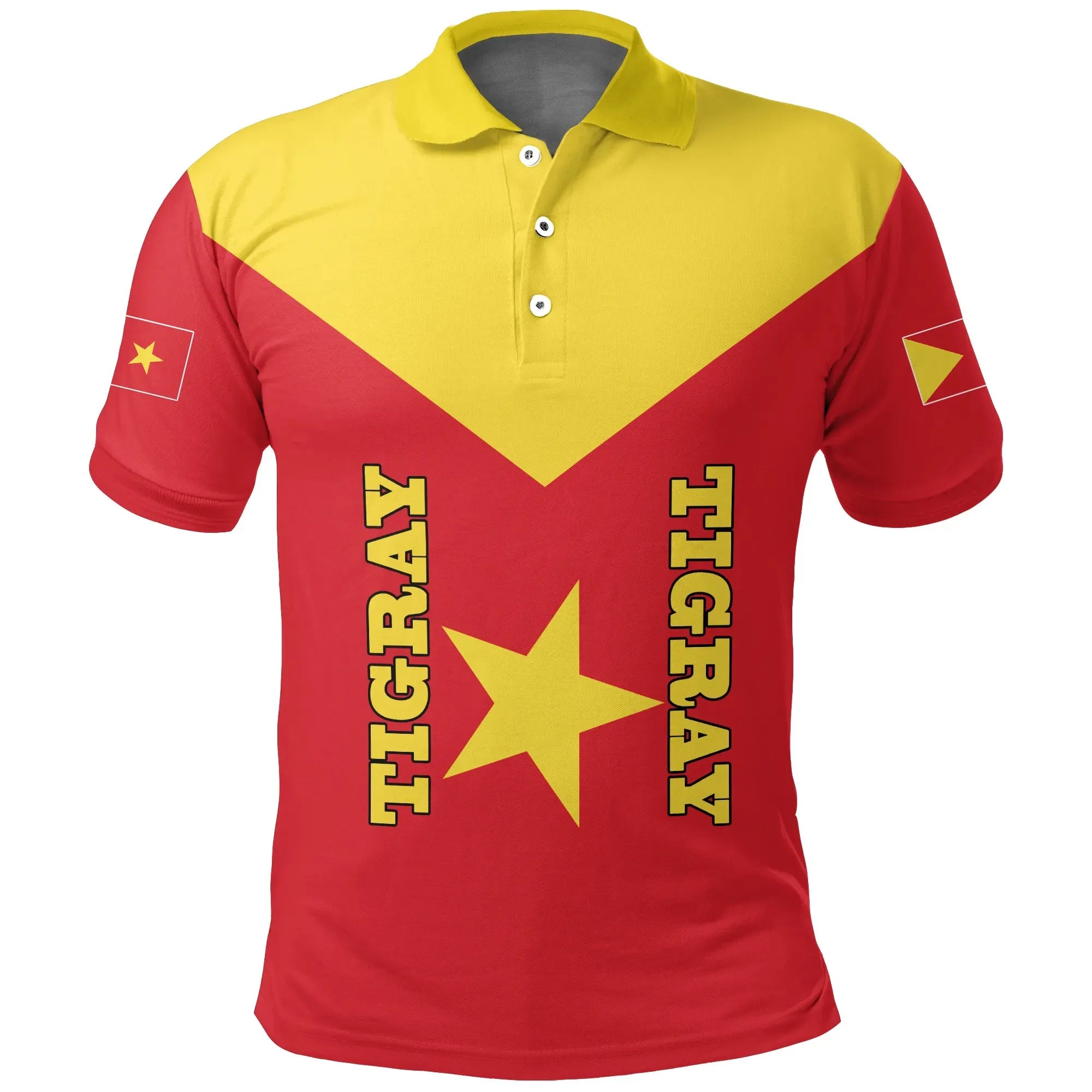 Tigray Rising Coat Of Arms Polo Shirt