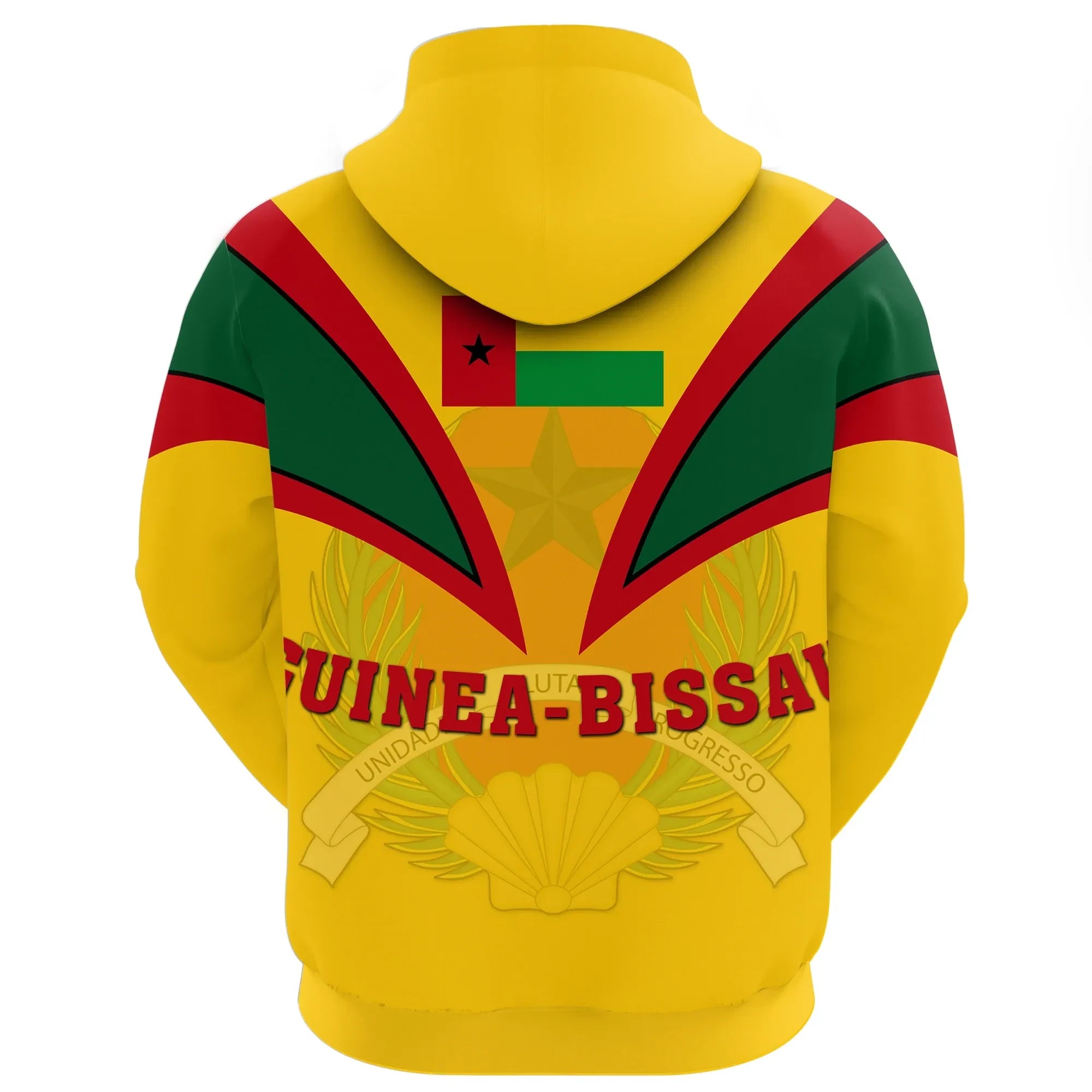 Guinea-Bissau Zip Hoodie - Tusk Style